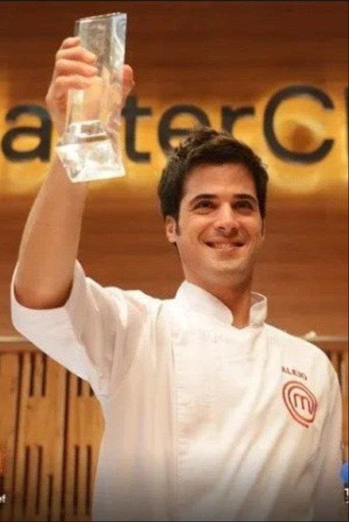 Alejo se consagró ganador de Masterchef en 2015.