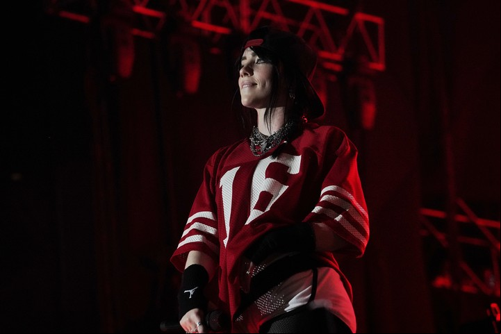 Billie Eilish, en el Lollapalooza Argentina.
Foto: Emmanuel Fernández