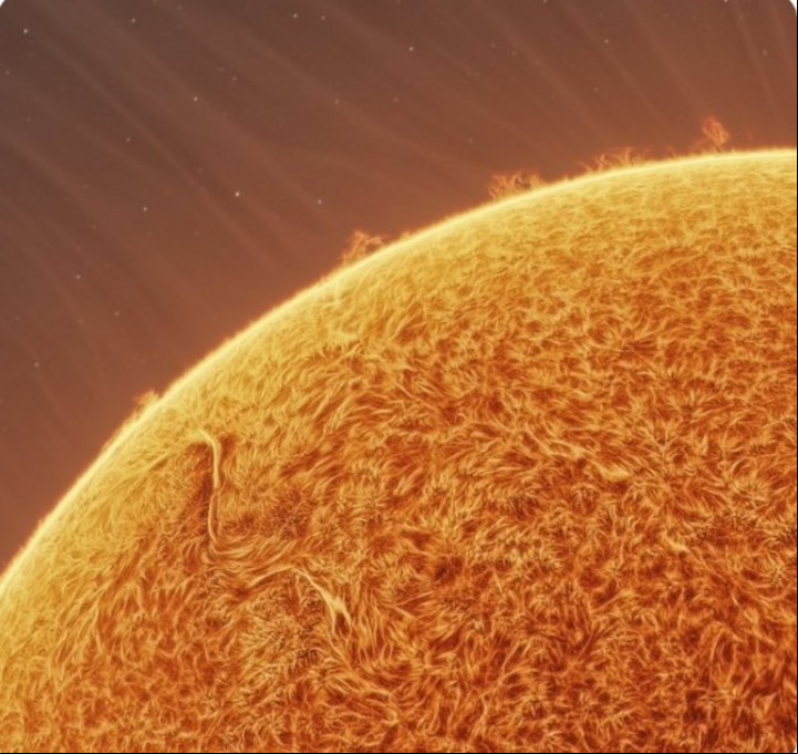 La imagen final, que es "una mezcla de ciencia y arte" (Andrew McCarthy y Jason Guenzel).