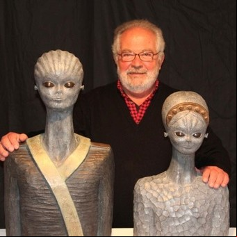 Robert Llimós, el pintor español que tuvo un encuentro con seres extraterrestres y ahora los retrata