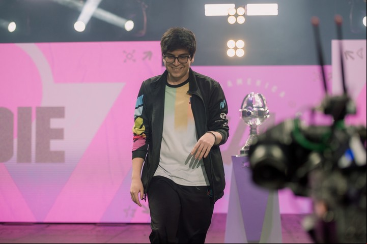 El peruano Oddie, la figura de Movistar R7. Foto LoL Esports.