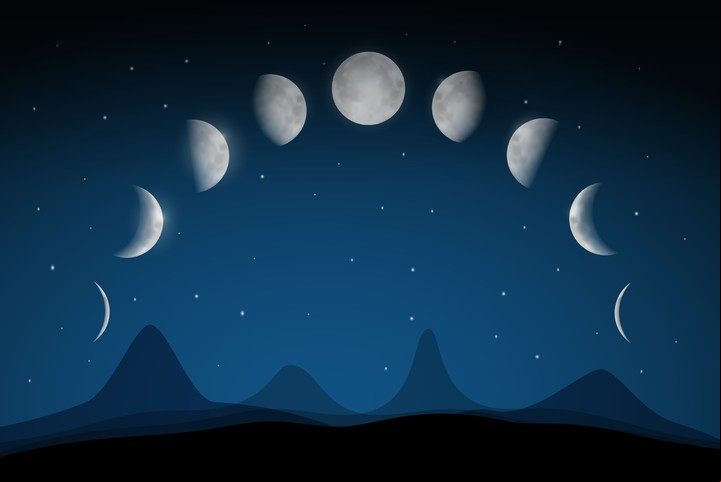 La Luna también influye sobre los negocios. Foto: Shutterstock