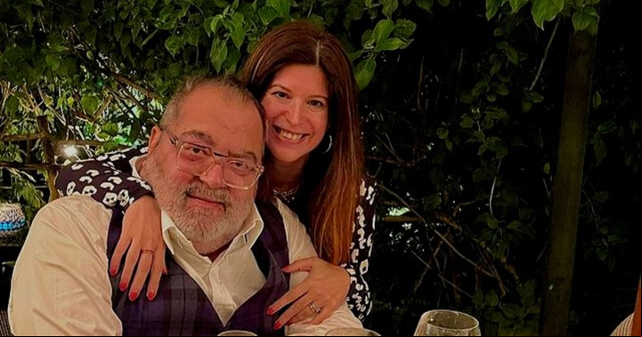 Elba Marcovecchio y Jorge Lanata, en el mejor momento de la pareja. Foto: Archivo.
