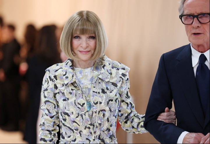 Anna Wintour organiza la gala desde 1995. Foto: REUTERS/Andrew Kelly