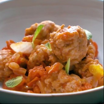 Albóndigas con tomate