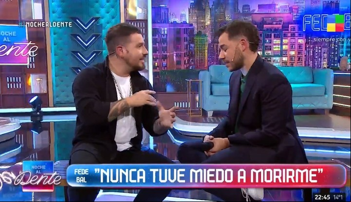 Fede Bal: "La muerte es parte de la vida". Captura TV.