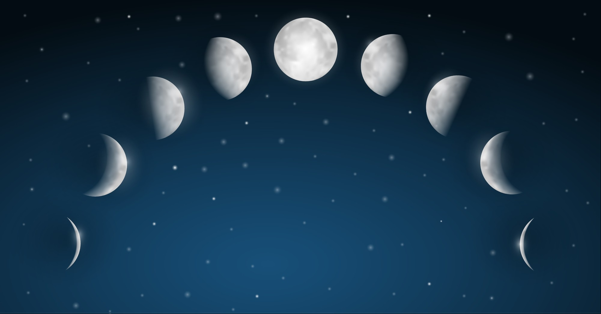 Los ciclos de la Luna han marcado el ritmo de la vida, los calendarios y los rituales desde la antiguedad. Foto: Shutterstock