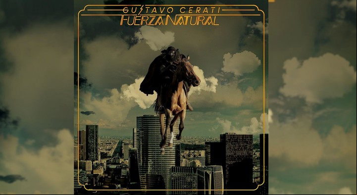Las últimas horas de Gustavo Cerati antes de caer en coma por un ACV. Imagen del último álbum solista de Cerati: Fuerza Natural. Presentado el 1 de septiembre de 2009.