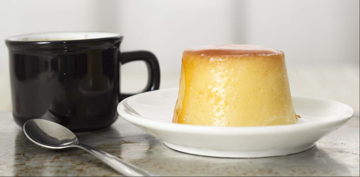 Receta de Flan en taza