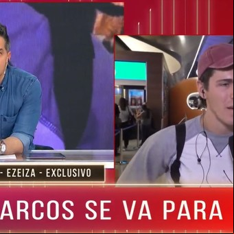 Marcos Ginocchio habló de todo: sus proyectos laborales y su vida sentimental