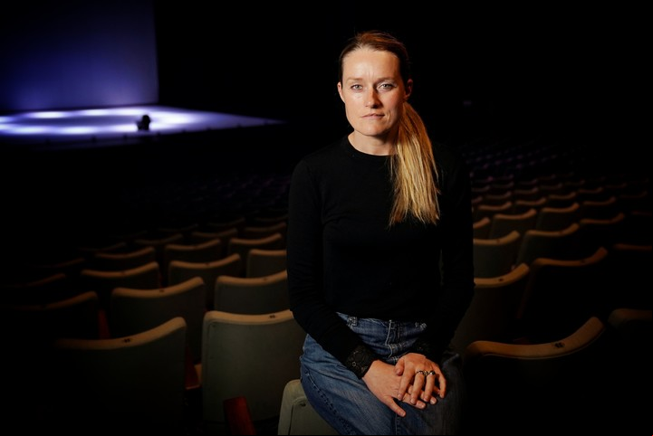 Stephanie Lake, la coreògrafa australiana de Colossus.
Foto: Martín Bonetto.