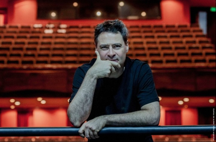 Iñaki Urlezaga en la sala Ginastera del Teatro Argentino. Foto de prensa