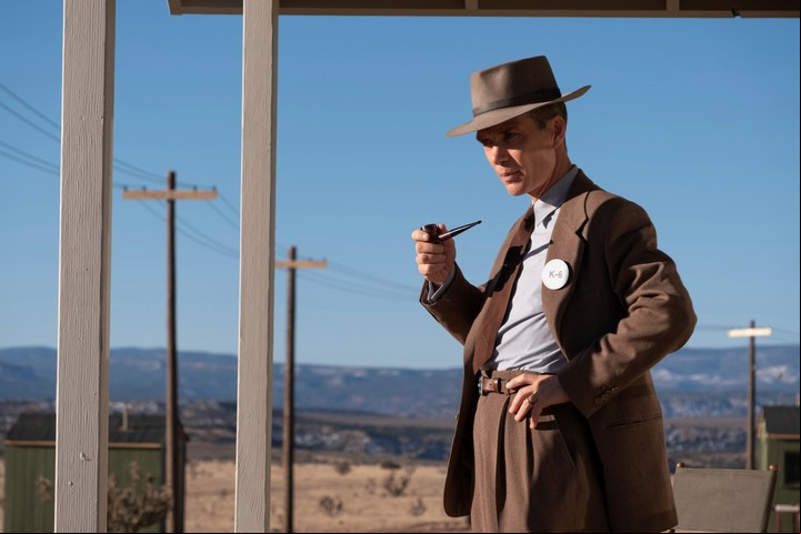 Cillian Murphy, el personaje principal de la película Oppenheimer. Foto: AP