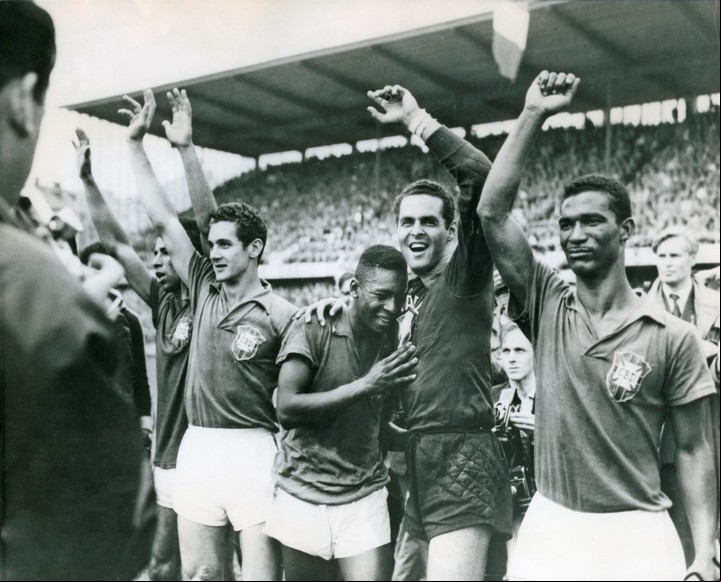Pelé conquista el mundo por primera vez en Suecia 1958. Foto: AP