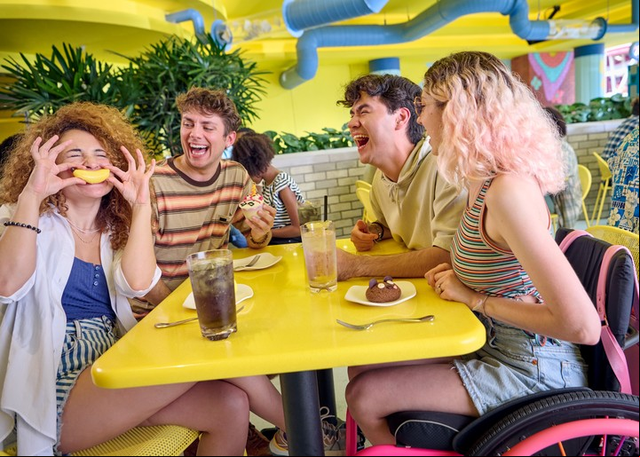 Hay opciones gastronómicas temáticas. Foto Universal Orlando Resort