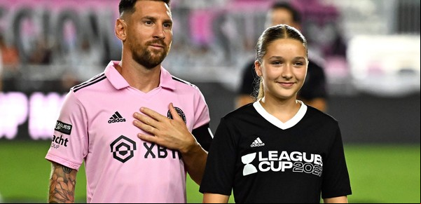 Victoria Beckham se emocionó por el momento que vivió su hija Harper con Lionel Messi y Antonela Roccuzzo le dedicó un tierno comentario