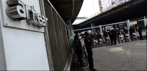 Amenazas de bomba en eltrece, Crónica TV y C5N