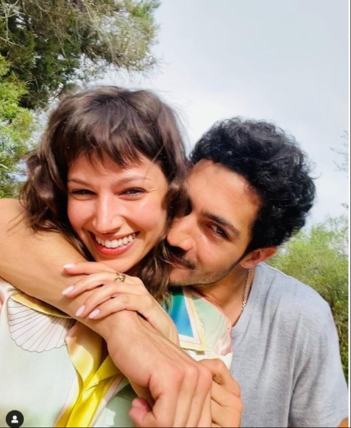 Úrsula Corberó y Chino Darín, enamorados. Foto Instagram.