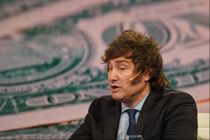 Javier Milei. Foto: Martín Bonetto.