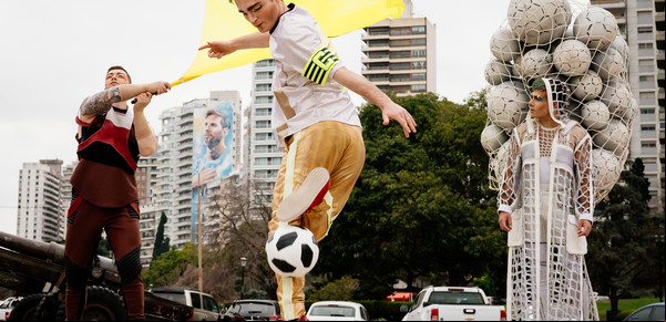 El Cirque Du Soleil le rindió tributo a Messi en Rosario, su ciudad natal