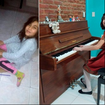 La niña extraordinaria: de jugar con un piano de cartón a tocar y dejar asombrada a Martha Argerich