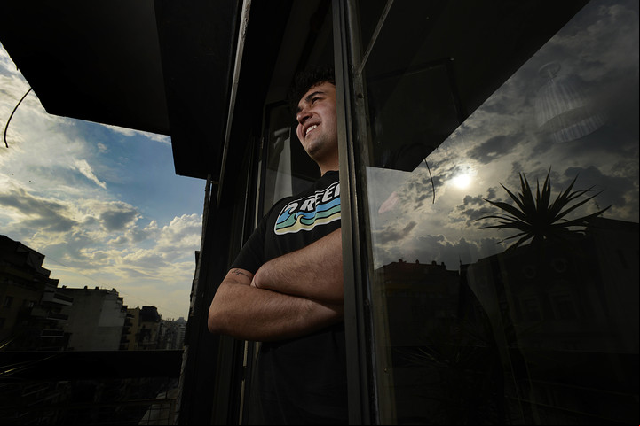 Geronimo Bukosky consiguió representar a la Argentina en un Foro Juvenil que se desarrollará en octubre, en Emiratos Arabes. Foto: Ariel Grinberg
