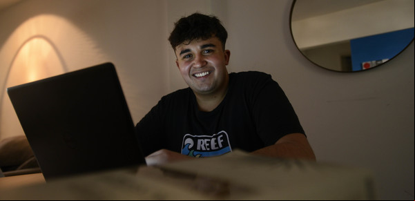 El chico de pueblo elegido por la ONU entre 150 postulantes de Latinoamérica para hablar en un foro en Abu Dhabi