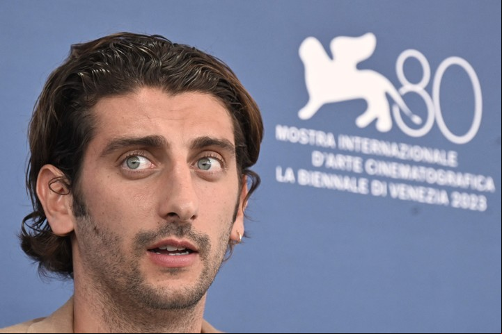 Pietro Castellitto dirige y protagoniza "Enea", una de las seis películas italianas en competencia. Foto AFP