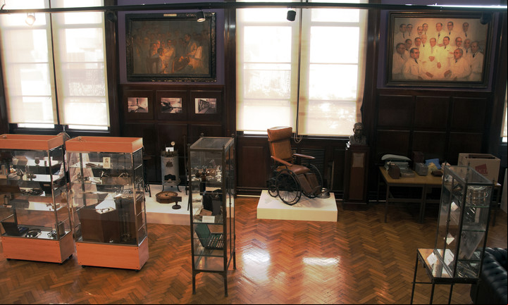 El museo tiene visitas guiadas por sus médicos los días martes. Foto: Gentileza Hosptal de Clínicas.