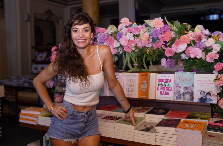 Fernanda Metilli, pareja de Agustín Aristarán. Foto: Juano Tesone.