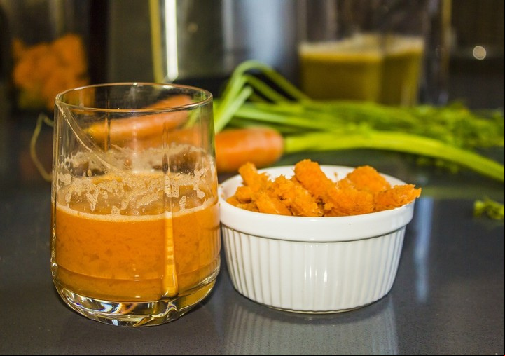 Paso a paso para preparar el jugo de zanahorias. Foto: Pixabay