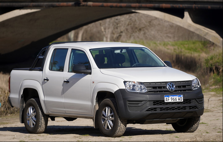 VW Amarok fue el único modelo entre los más buscados que registró subas en marzo.
Foto Guillermo Rodriguez Adami