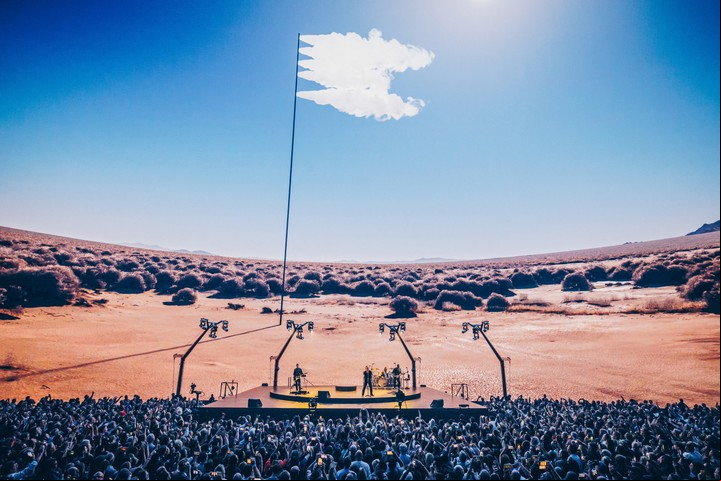 U2 en vivo en The Sphere. Foto: Reuters