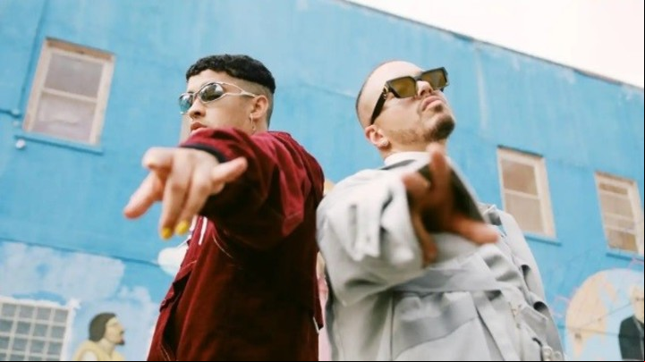 Bad Bunny y J Balvin, cuando eran amigos y no se criticaban desde una canción. 