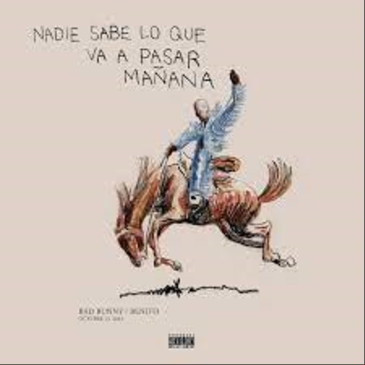 La tapa del nuevo álbum de Bad Bunny 