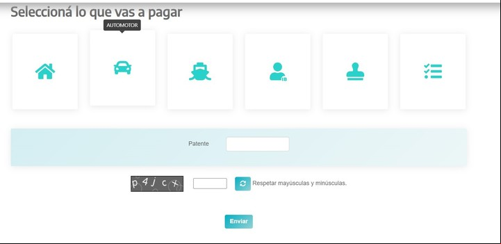 En la web de ARBA puede consultarse la boleta del impuesto automotor.