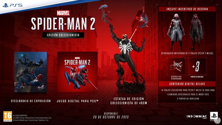 La versión Coleccionista de Spider-Man 2.