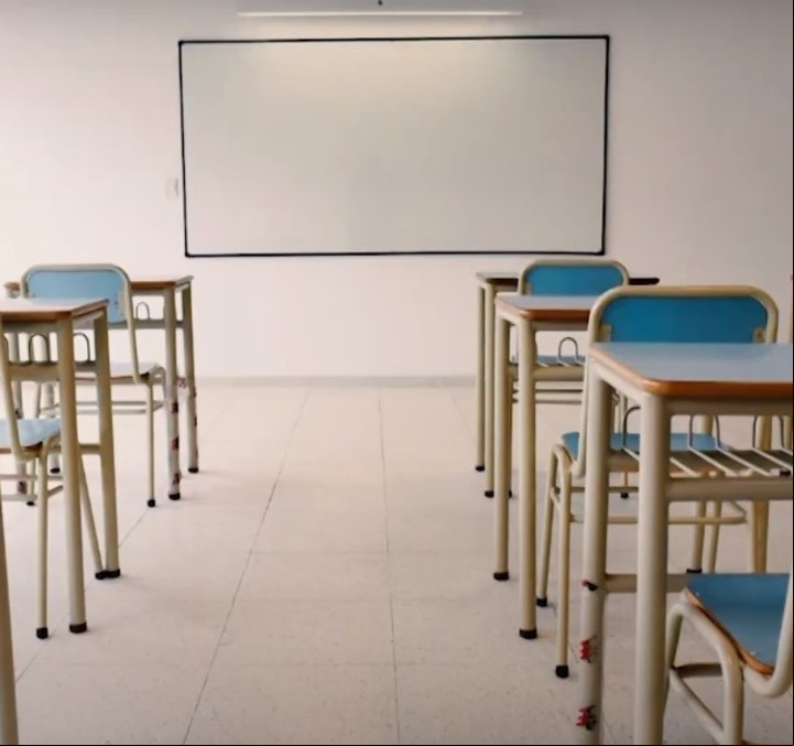 Los alumnos volverán a las aulas el 24 de febrero.
