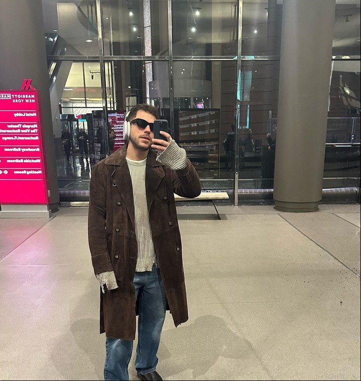 Fer Dente en su viaje por Nueva York.