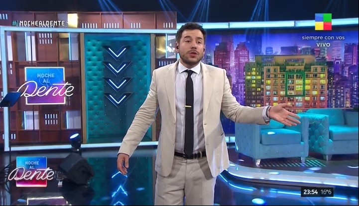 Fer Dente en su vuelta a la televisión tras una semana de vacaciones.