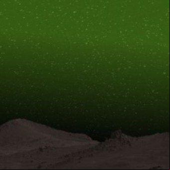 Por primera vez detectan un espeluznante resplandor verde en el cielo nocturno de Marte