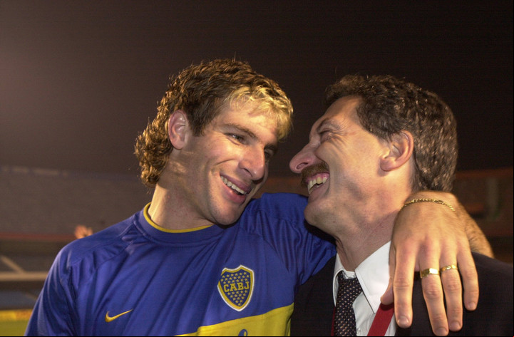 Palermo y Macri, buena química desde siempre. Foto: Archivo.