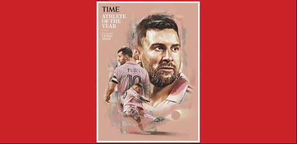 Lionel Messi fue elegido "Atleta del año 2023" por la revista Time