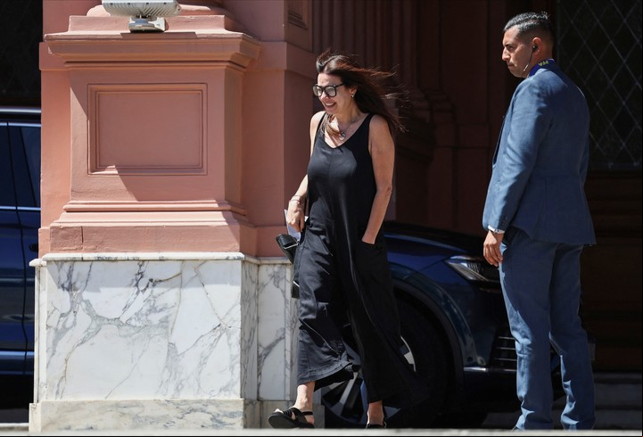 Sandra Pettovello. Ministra de Capital Humano, es la única que según los registros durmió en Olivos.