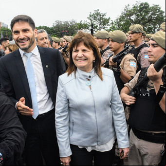 En Rosario, Patricia Bullrich le declaró "la guerra al narcotráfico" y habló de sumar a las Fuerzas Armadas 