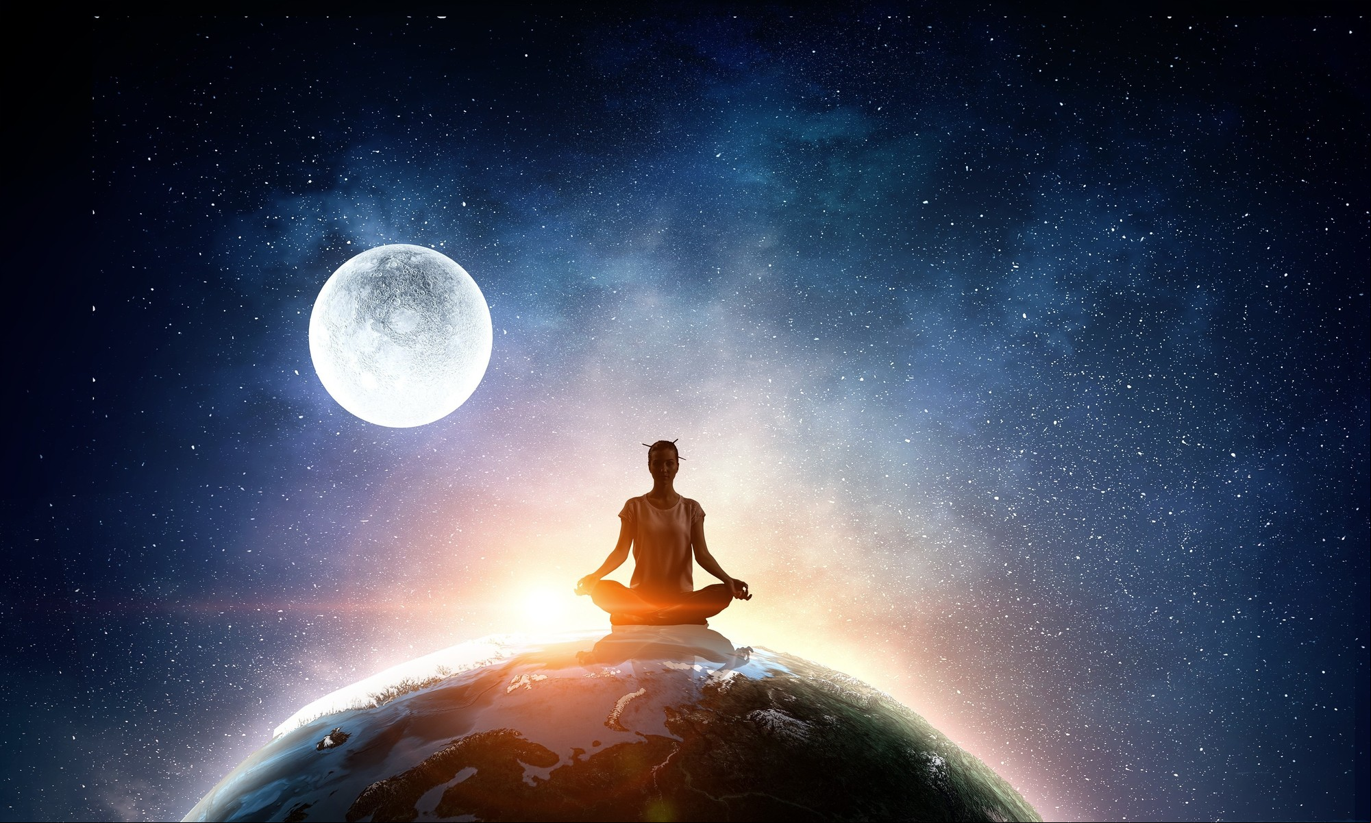 El eclipse solar en conjunción con Quirón nos invitará a sanar viejas heridas. Foto: ilustración Shutterstock
