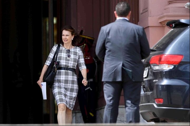 Diana Mondino, ministra de Relaciones Exteriores, Comercio Internacional y Culto de la Nación. Foto Télam.