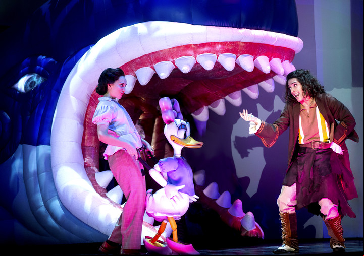 El espectáculo combina distintas canciones de Disney, tanto de animación como con actores. Fotos Disney