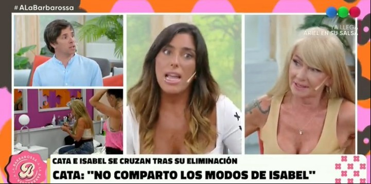 El fuerte cruce entre Catalina e Isabel, las últimas dos eliminadas de la casa de Gran Hermano.