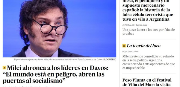 El presidente Milei coincide con Carlos Marx